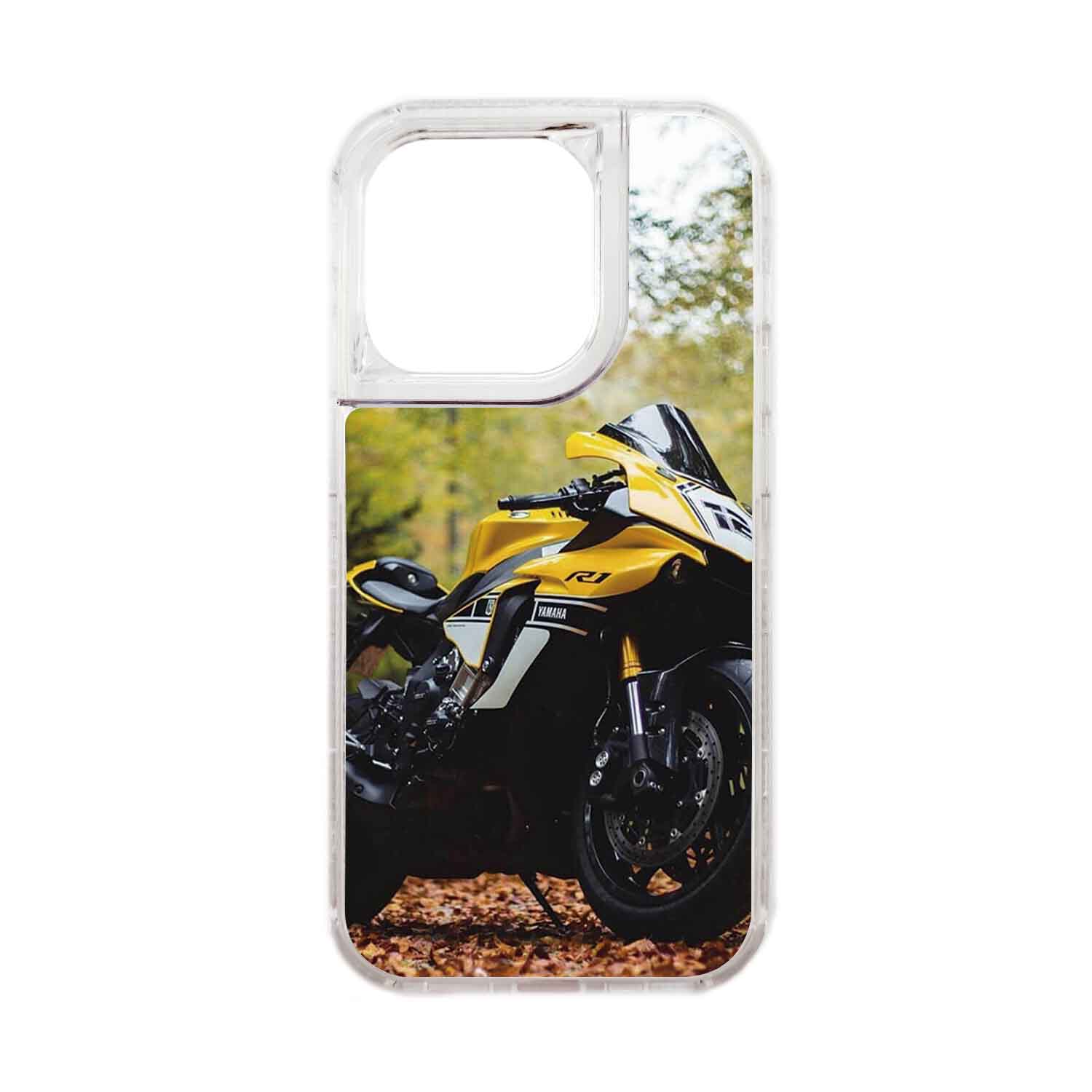 FUNDA PROTECTOR CASE 360 PARA IPHONE 15 PRO - TRANSPARENTE - 1
