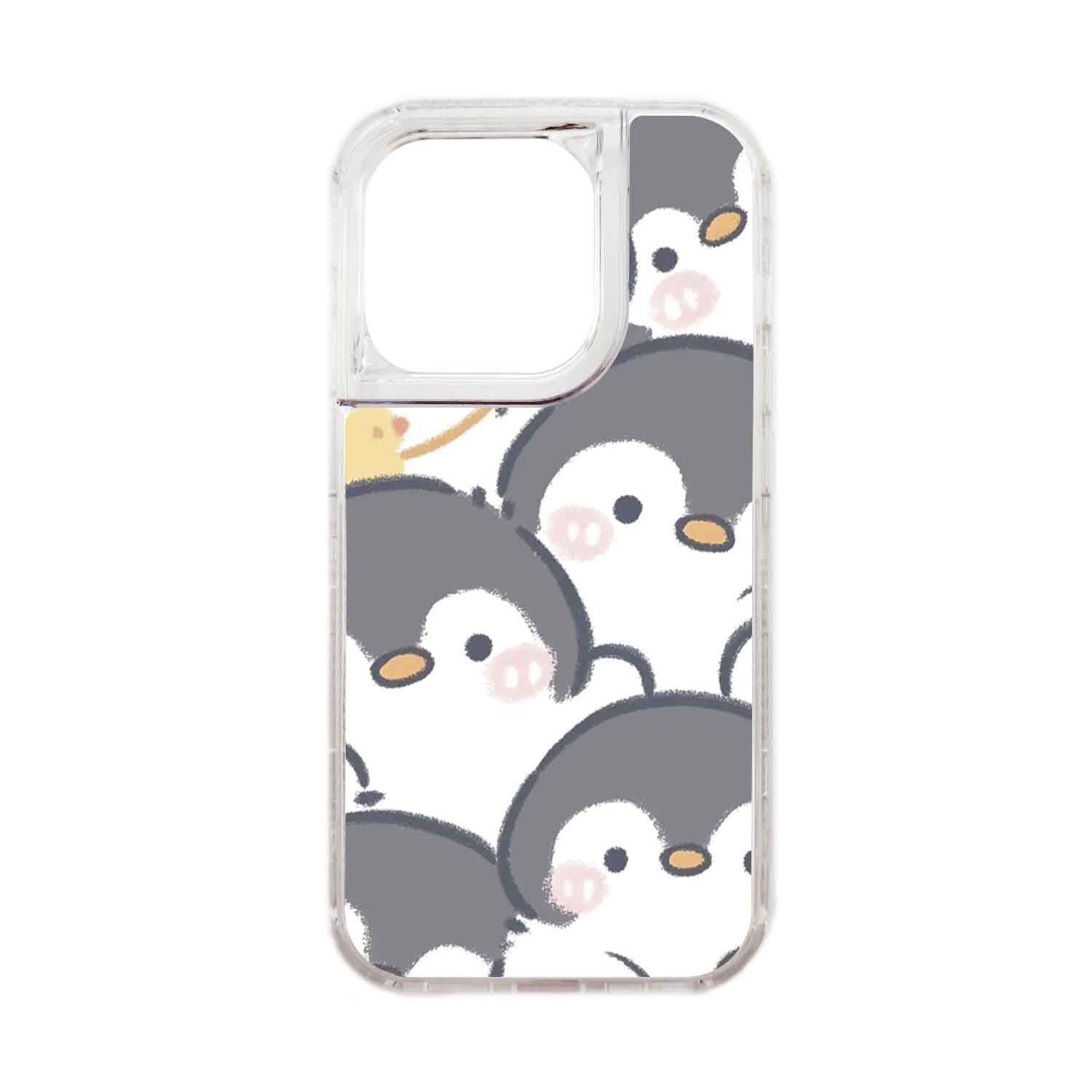 FUNDA PROTECTOR CASE 360 PARA IPHONE 15 PRO - TRANSPARENTE - 1