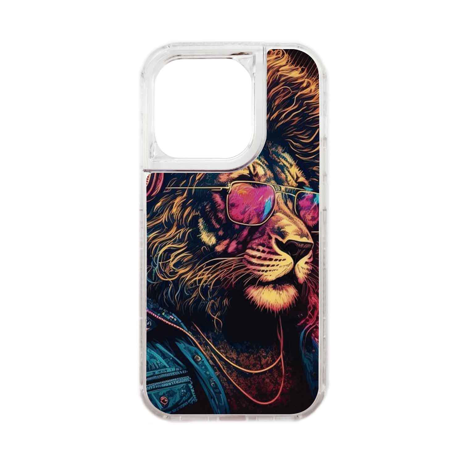 FUNDA PROTECTOR CASE 360 PARA IPHONE 15 PRO - TRANSPARENTE - 1