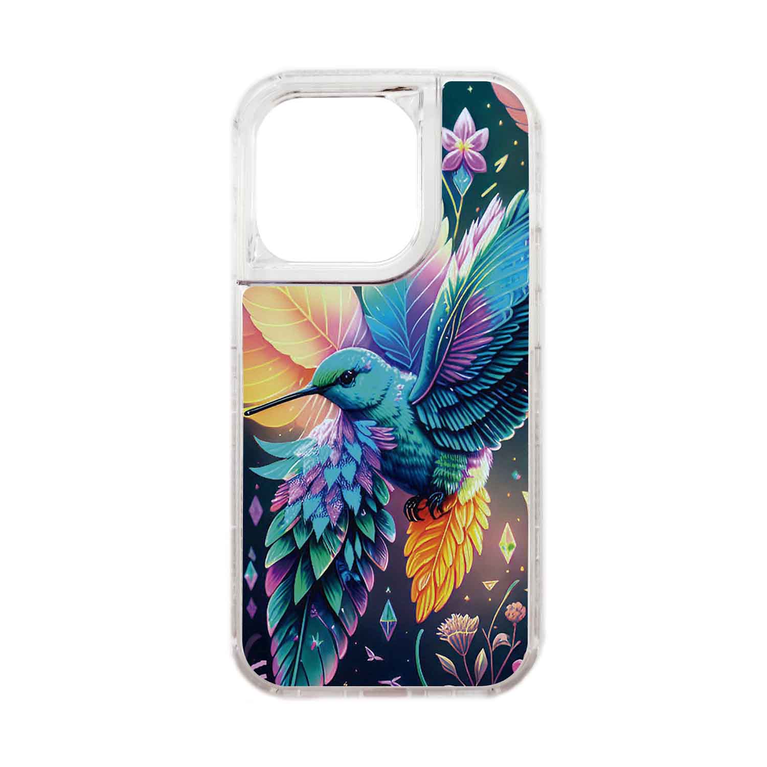 FUNDA PROTECTOR CASE 360 PARA IPHONE 15 PRO - TRANSPARENTE - 1