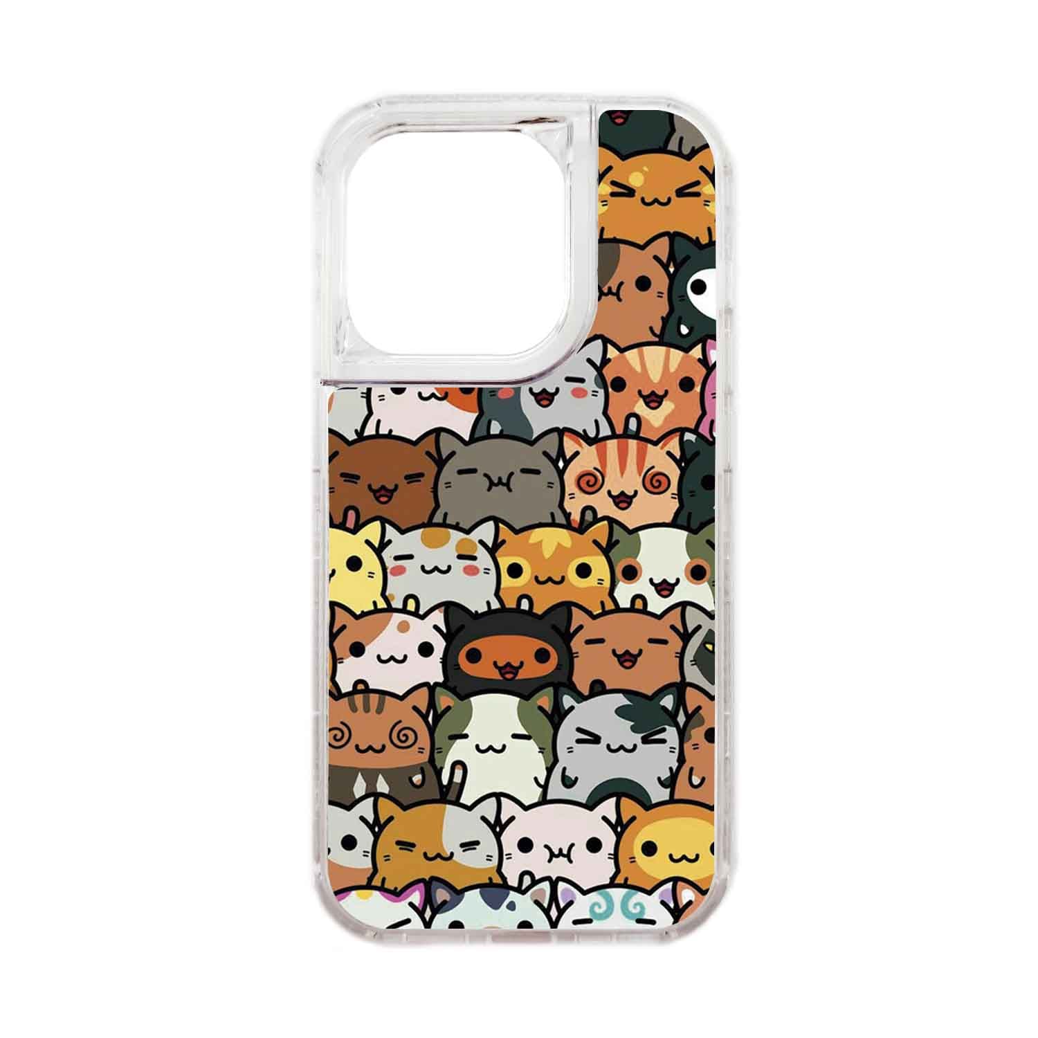 FUNDA PROTECTOR CASE 360 PARA IPHONE 15 PRO - TRANSPARENTE - 1