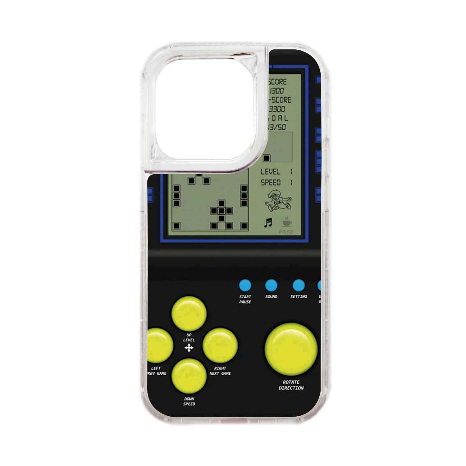 FUNDA PROTECTOR CASE 360 PARA IPHONE 15 PRO - TRANSPARENTE - 1