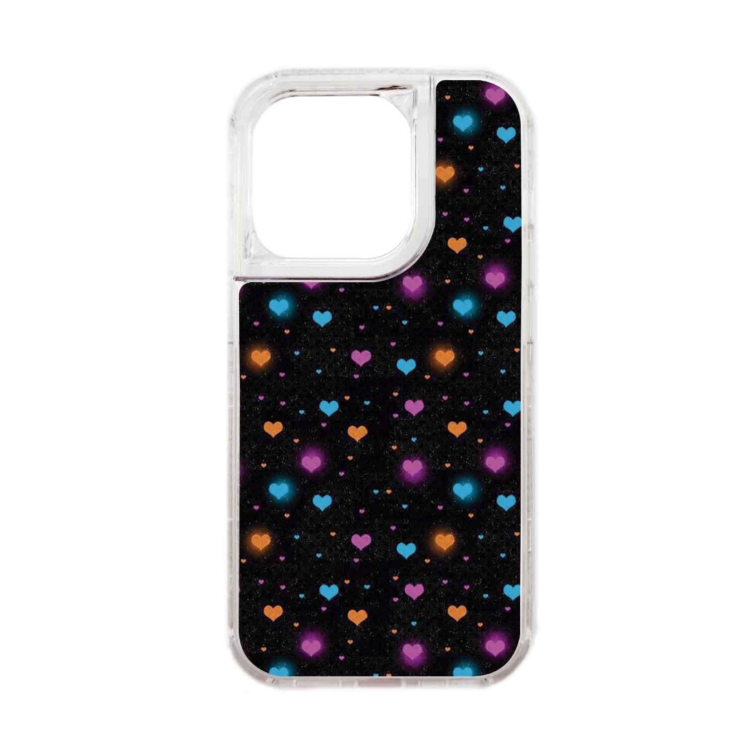 FUNDA PROTECTOR CASE 360 PARA IPHONE 15 PRO - TRANSPARENTE - 1
