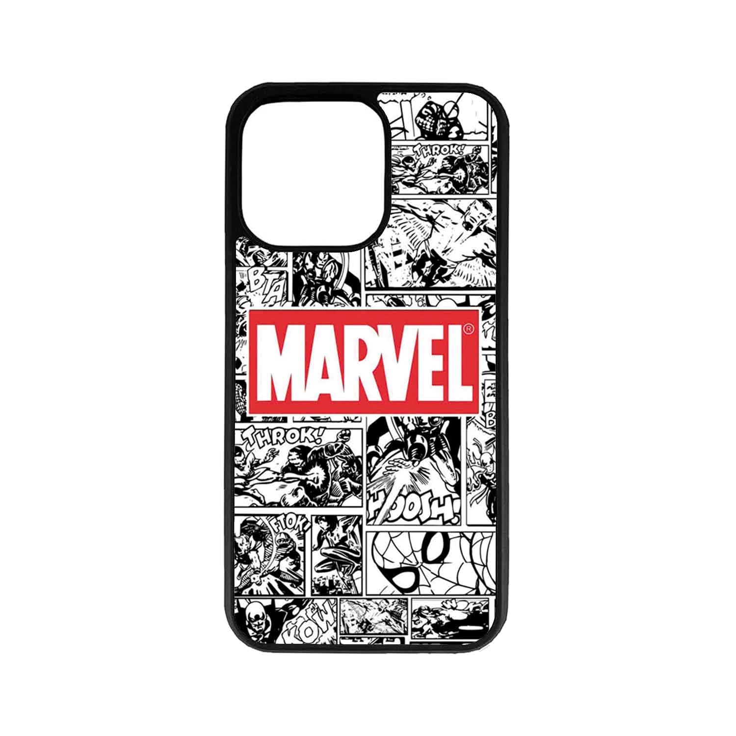FUNDA PROTECTOR CASE PARA IPHONE 15 PRO MAX - MARVEL - 1