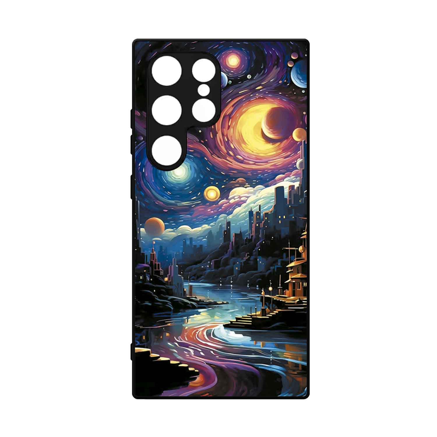 FUNDA PROTECTOR CASE PARA SAMSUNG S25 ULTRA - SUEÑOS COSMICOS - 1