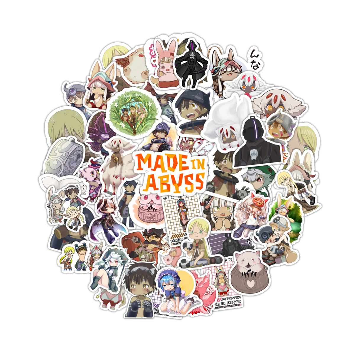 PACK 50 STICKERS MADE IN ABYSS - 1