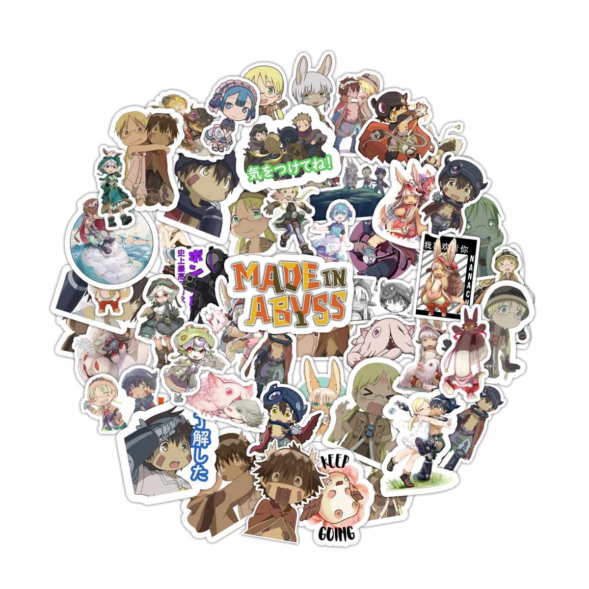 PACK 50 STICKERS MADE IN ABYSS 2 - 1