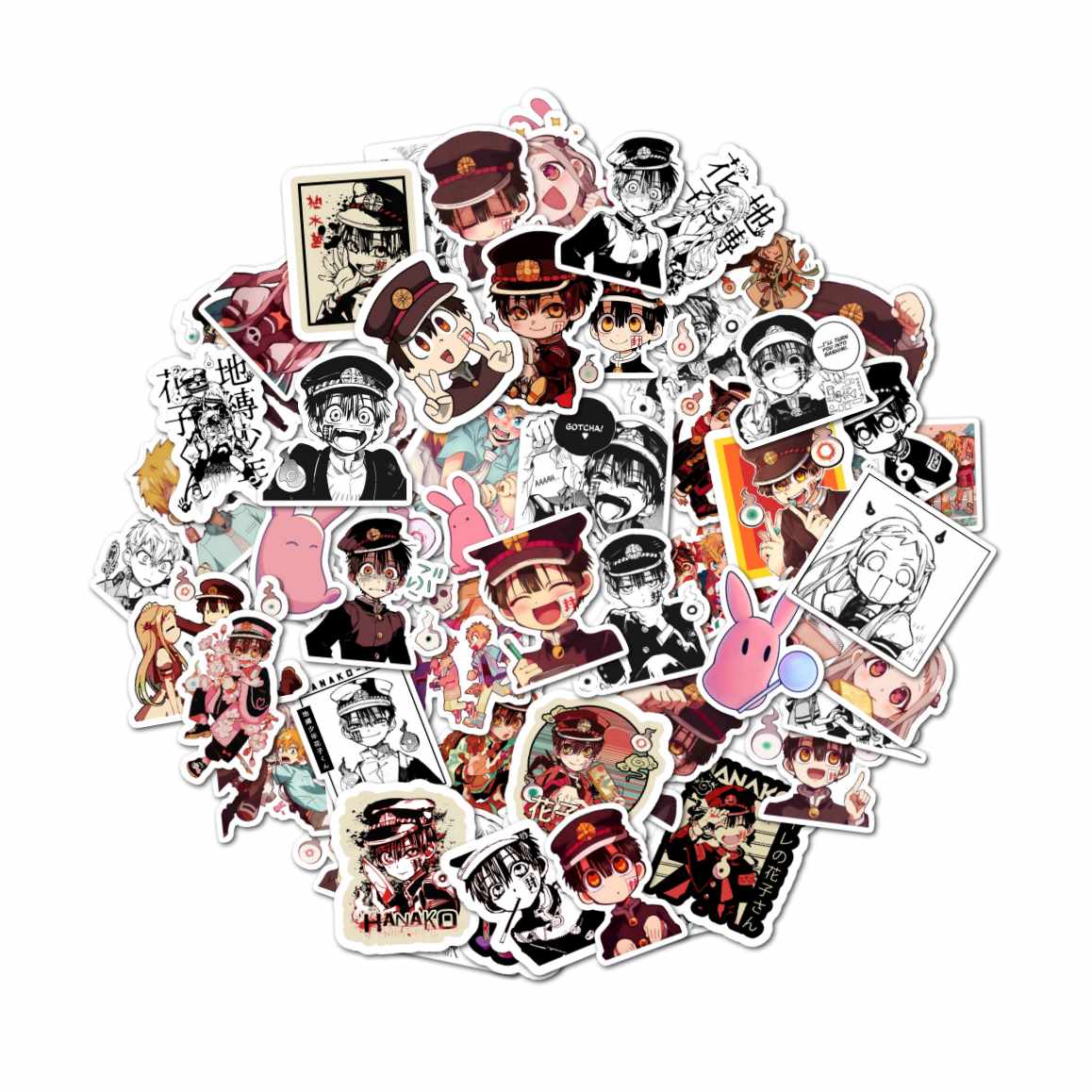 PACK 50 STICKERS JIBAKU SHONEN HANAKO KUN - 1