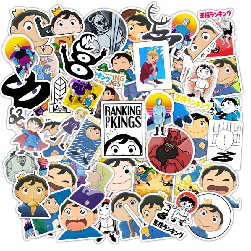 PACK 50 STICKERS RANKING OF KINGS - 1