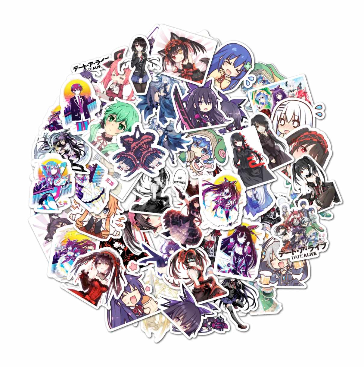 PACK 50 STICKERS DATE A LIVE - 1