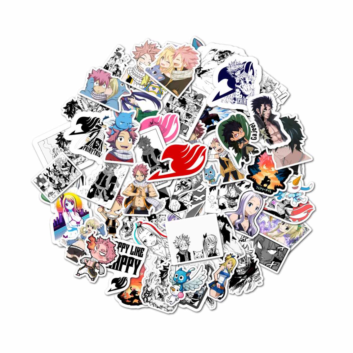 PACK 50 STICKERS FAIRY TAIL - 1