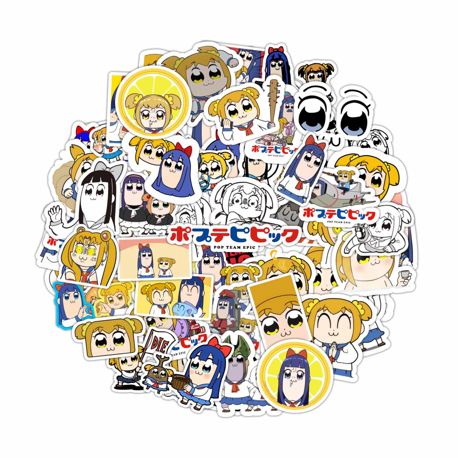 PACK 50 STICKERS POP TEAM EPIC - 1