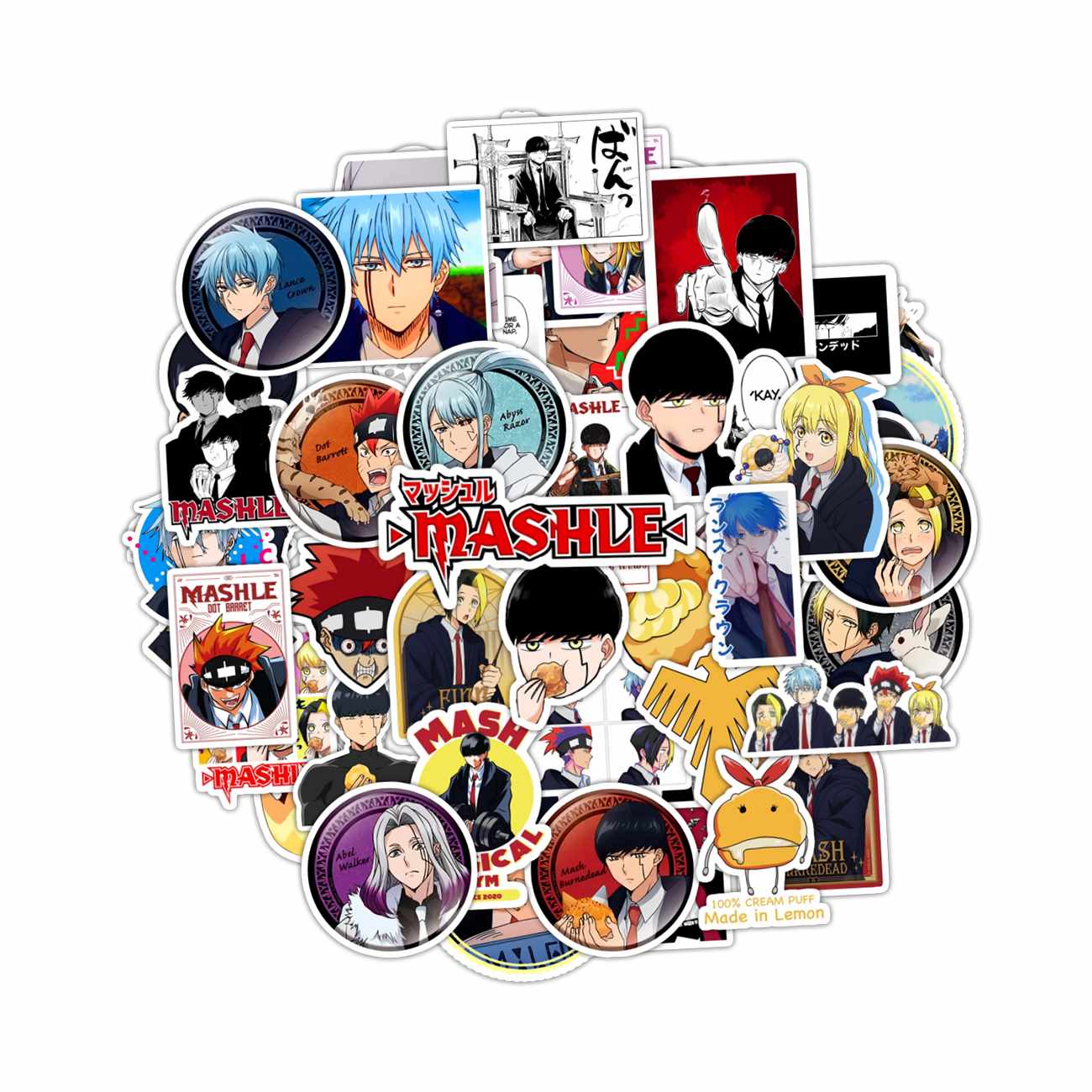 PACK 50 STICKERS MASHLE - 1