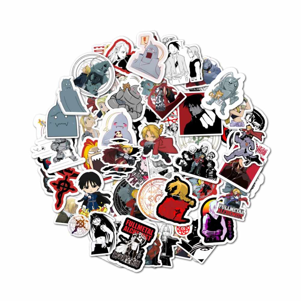 PACK 50 STICKERS FULLMETAL ALCHEMIST - 1