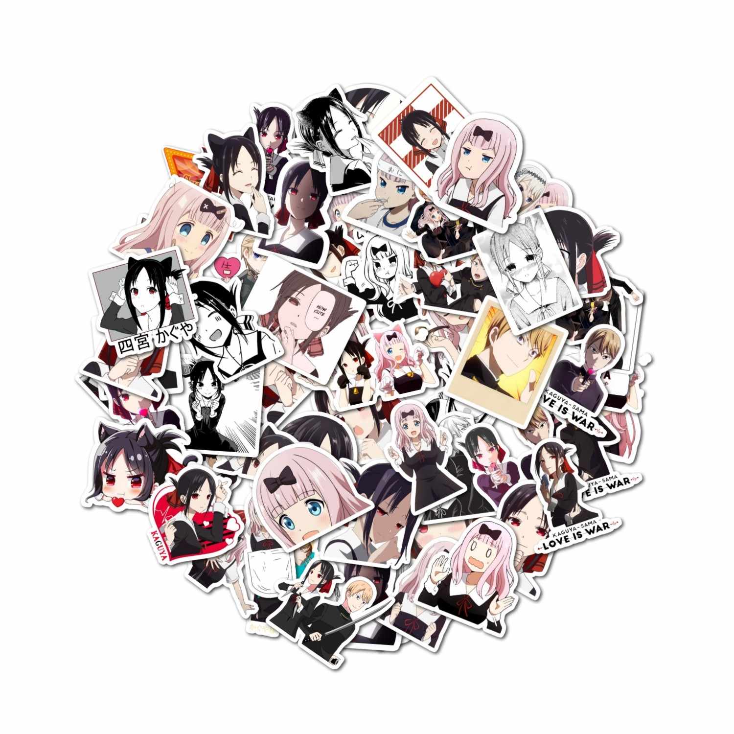 PACK 50 STICKERS KAGUYA SAMA LOVE IS WAR - 1