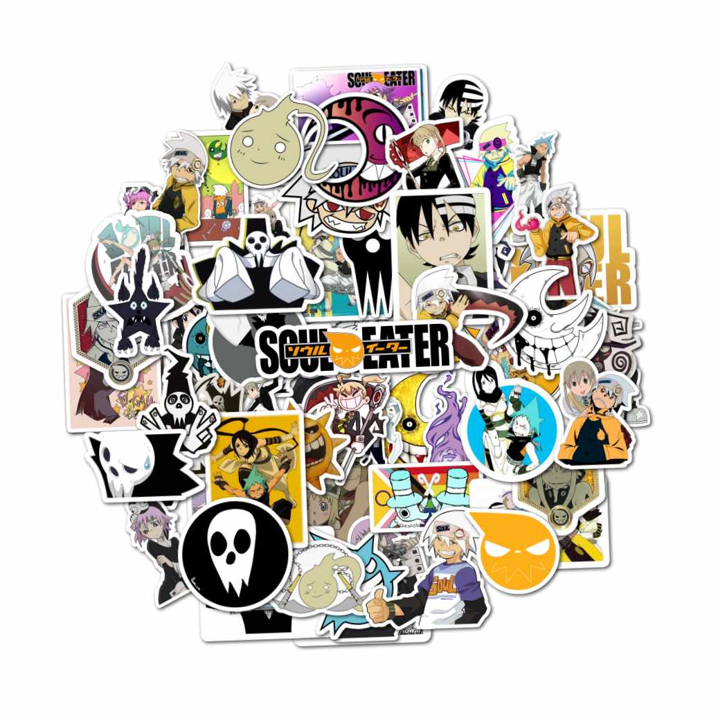 PACK 50 STICKERS SOUL EATER - 1