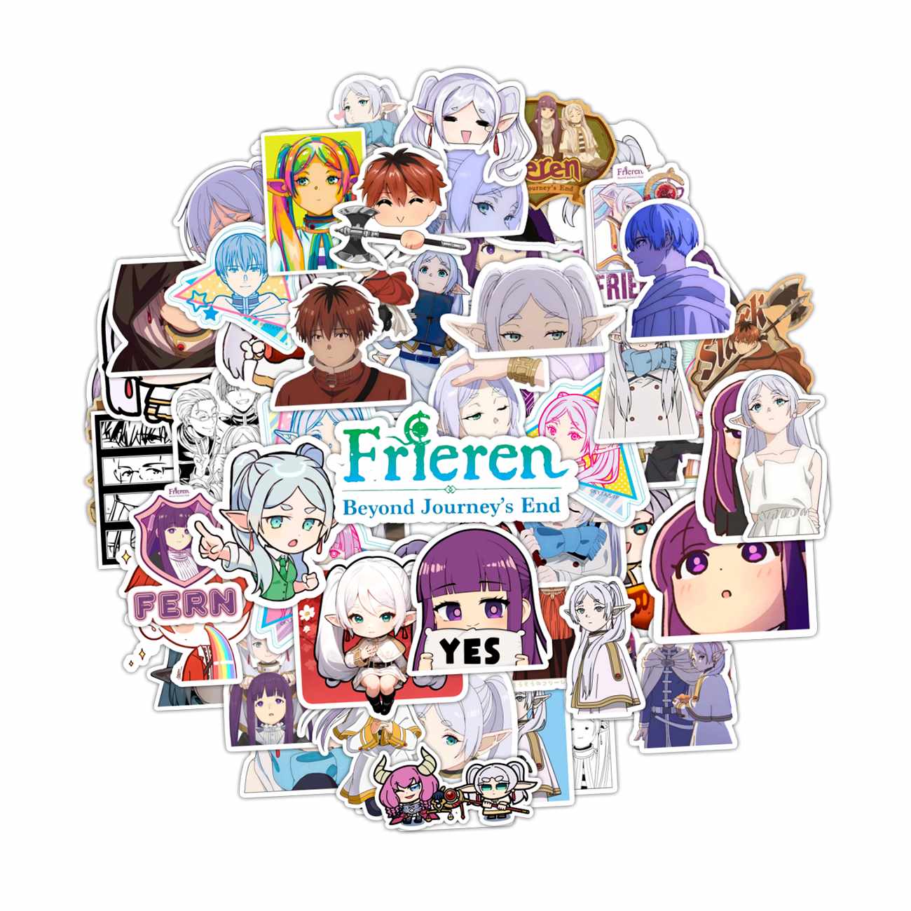 PACK 50 STICKERS FRIEREN - 1