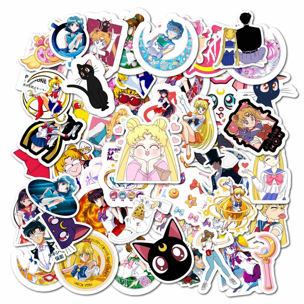 PACK 50 STICKERS SAILOR MOON - 1
