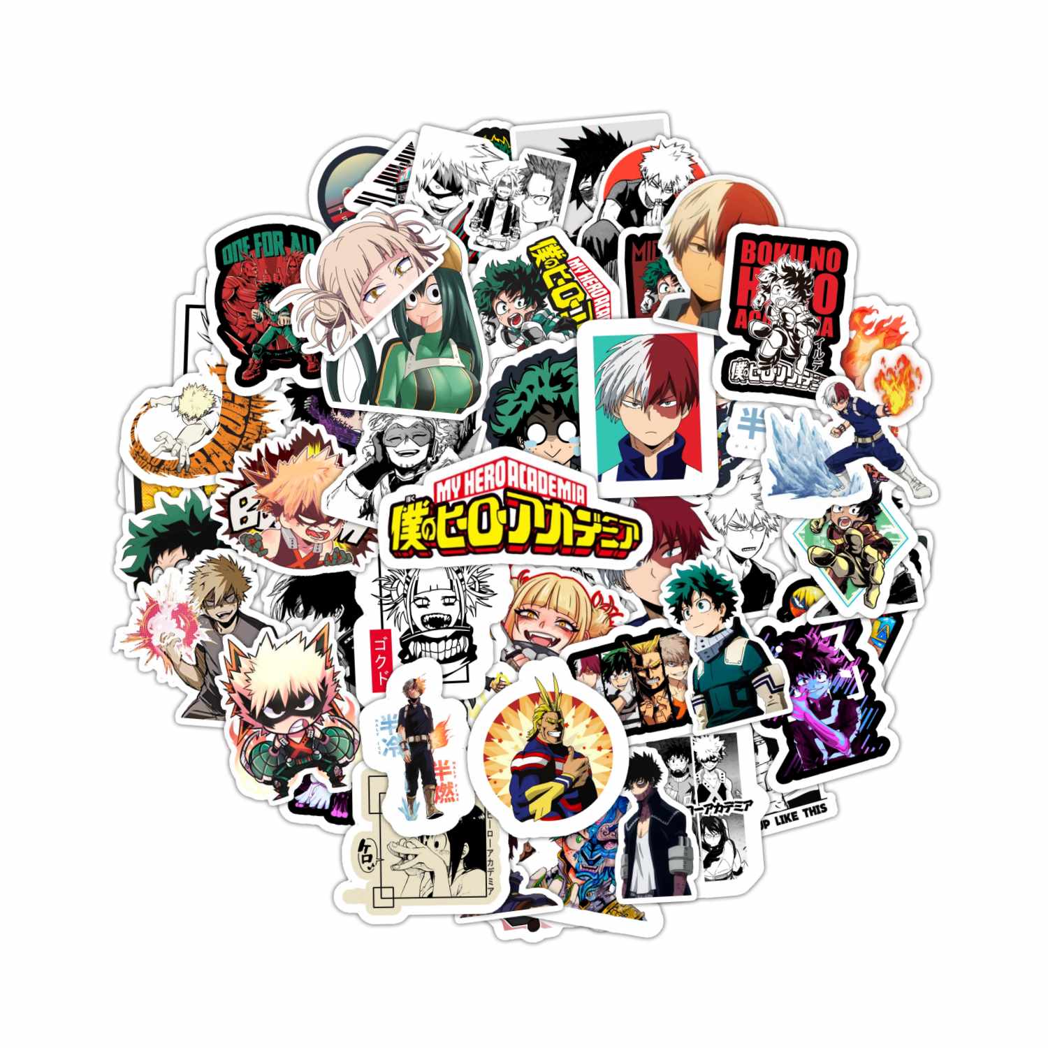PACK 50 STICKERS BOKU NO HERO ACADEMIA - 1