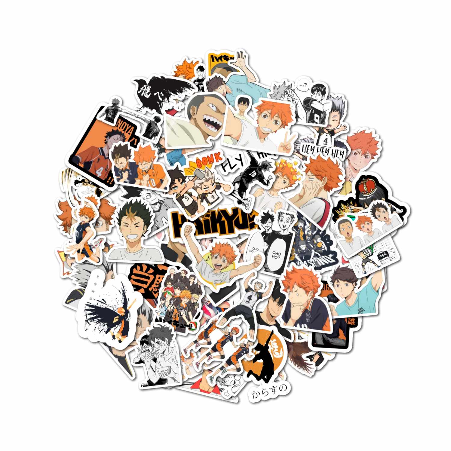 PACK 50 STICKERS HAIKYUU - 1