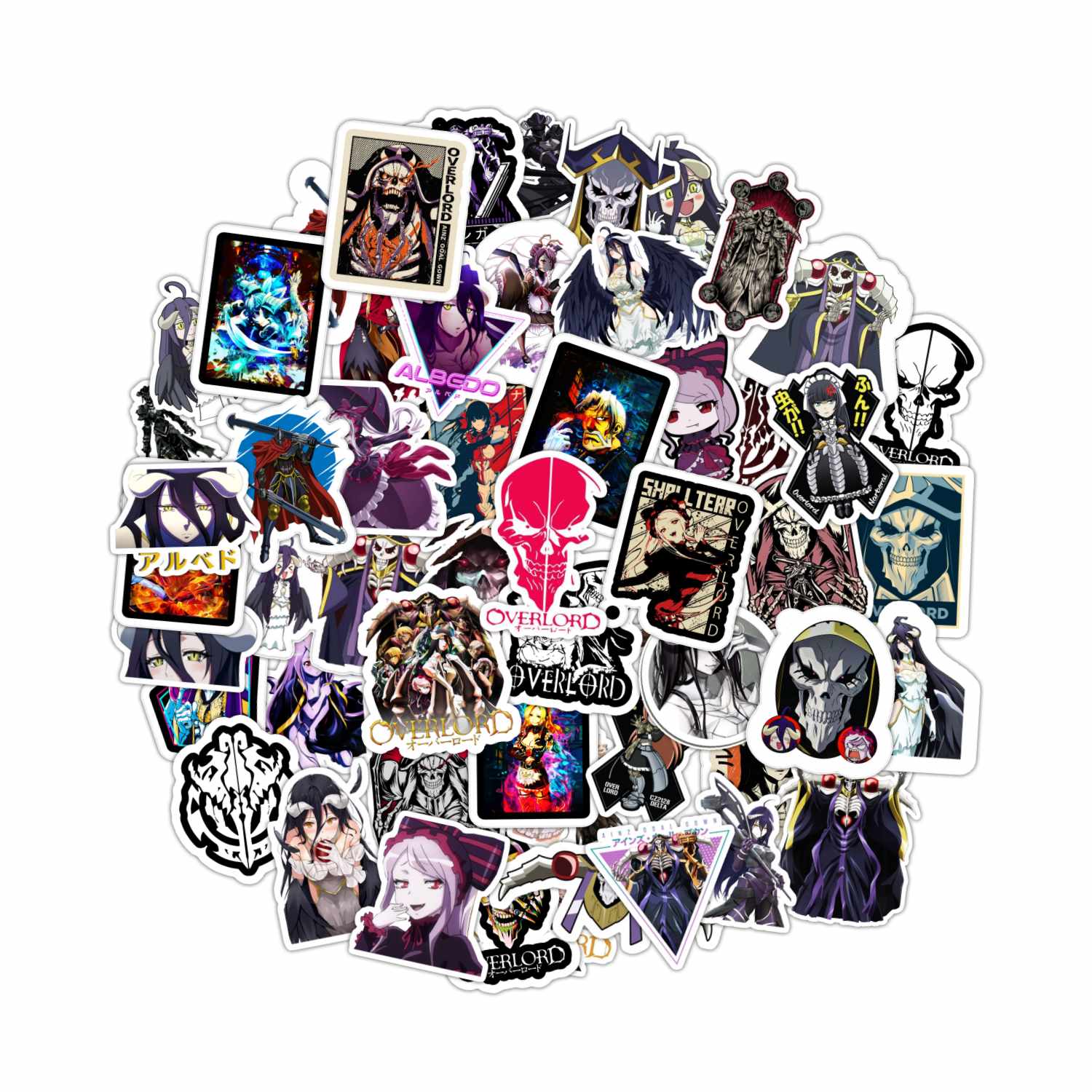 PACK 50 STICKERS OVERLORD - 1