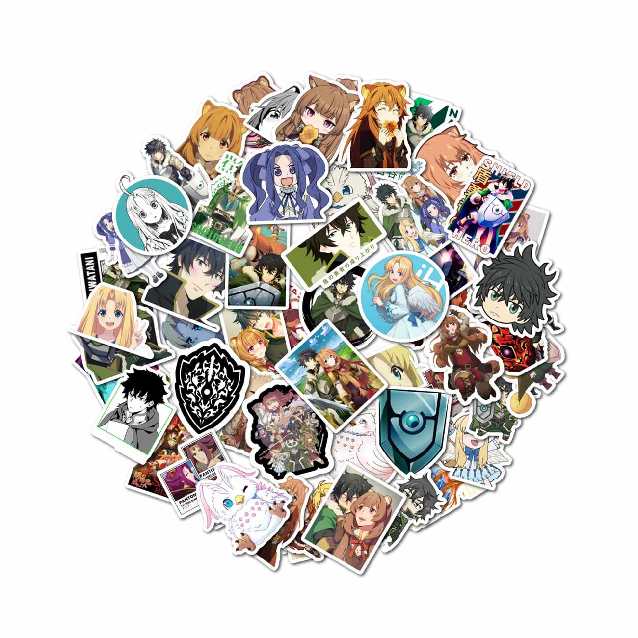PACK 50 STICKERS TATE NO YUUSHA - 1