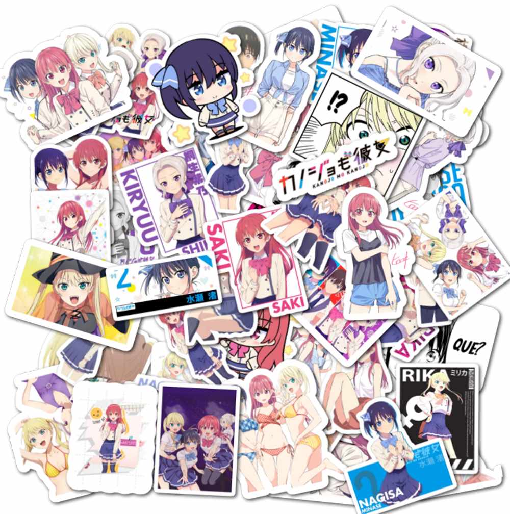 PACK 50 STICKERS KANOJO MO KANOJO - 1