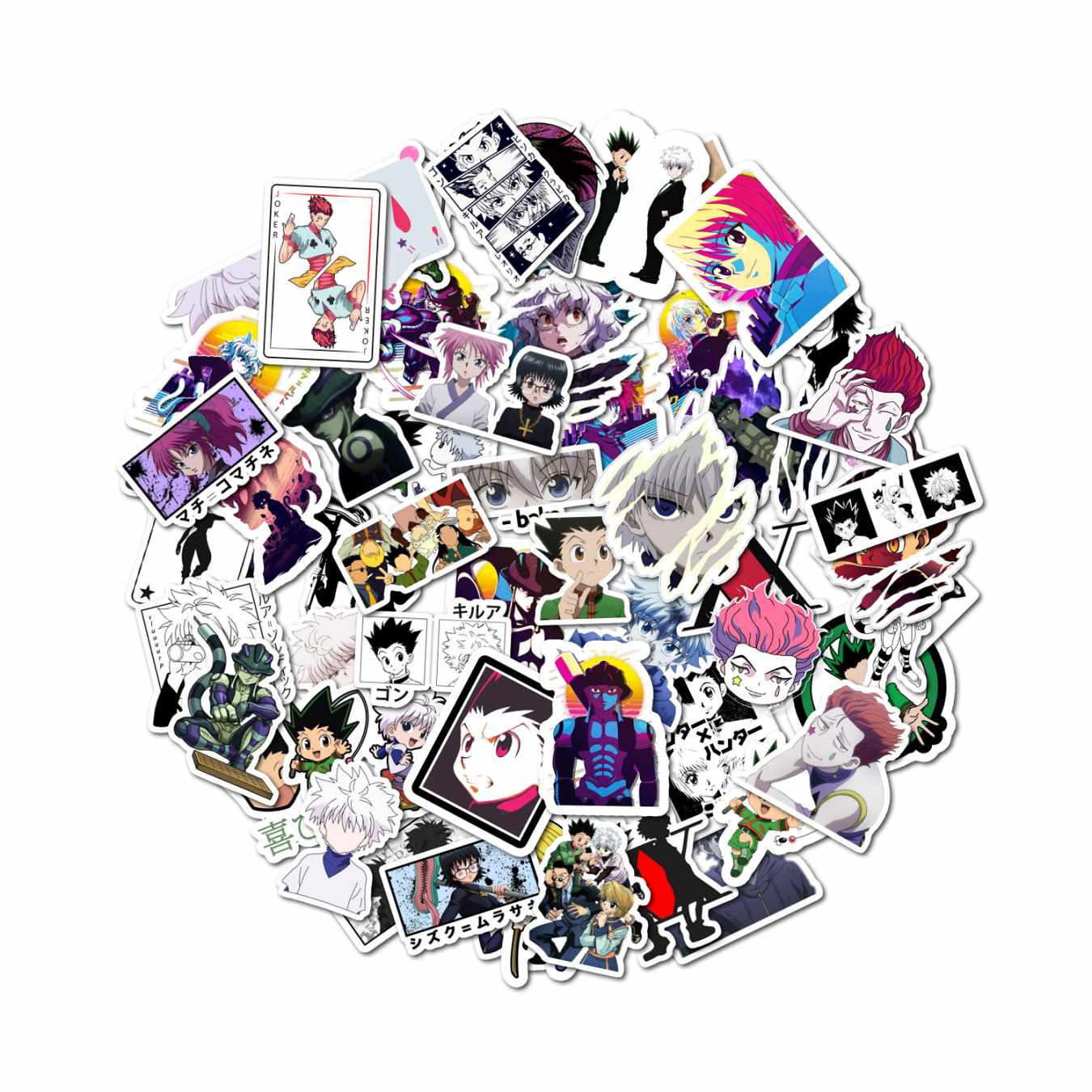 PACK 50 STICKERS HUNTER X HUNTER - 1