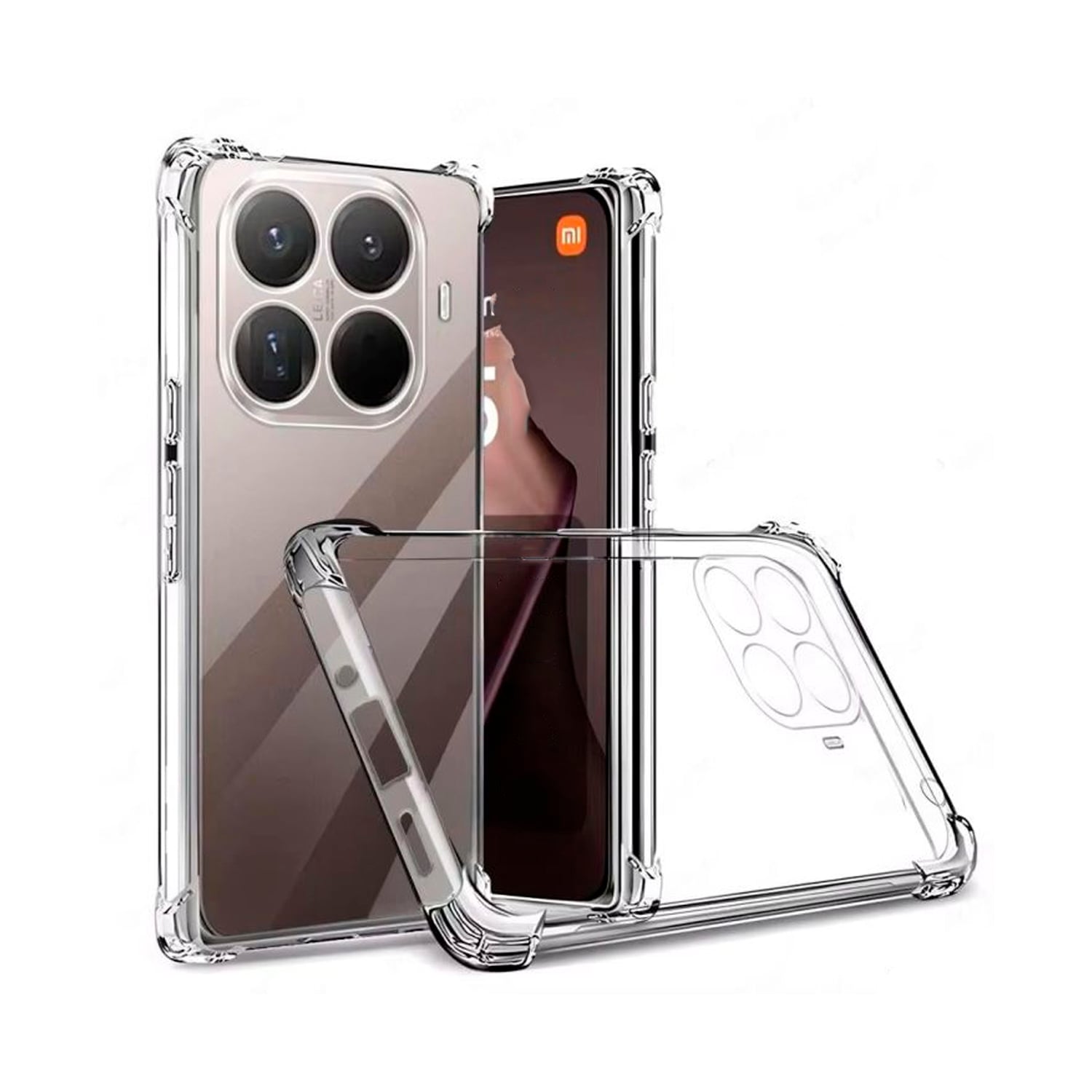 CASE FUNDA PROTECTOR XIAOMI 15T PRO - TRANSPARENTE ANTI IMPACTO - 1