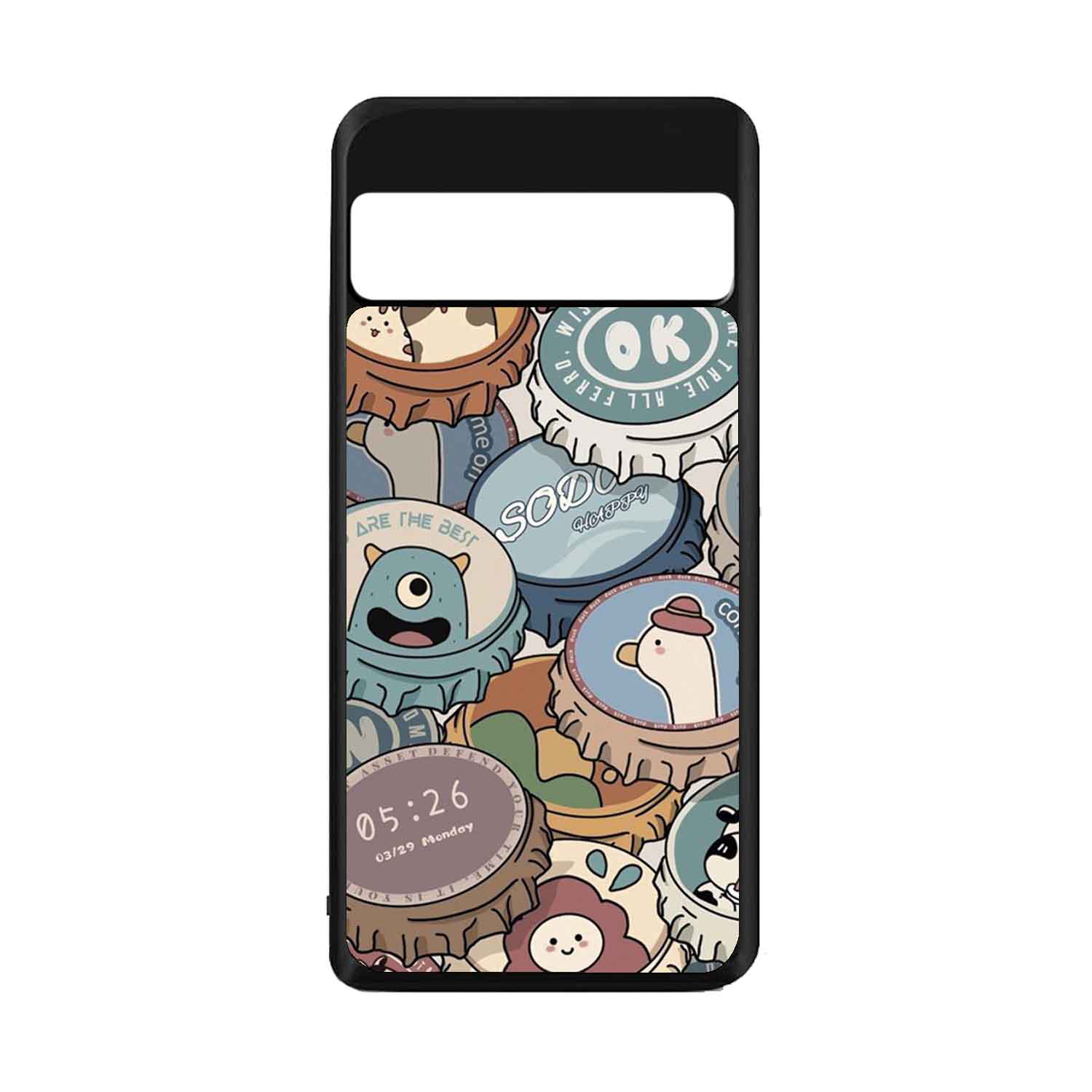 FUNDA PROTECTOR CASE PARA GOOGLE PIXEL 6A - 1