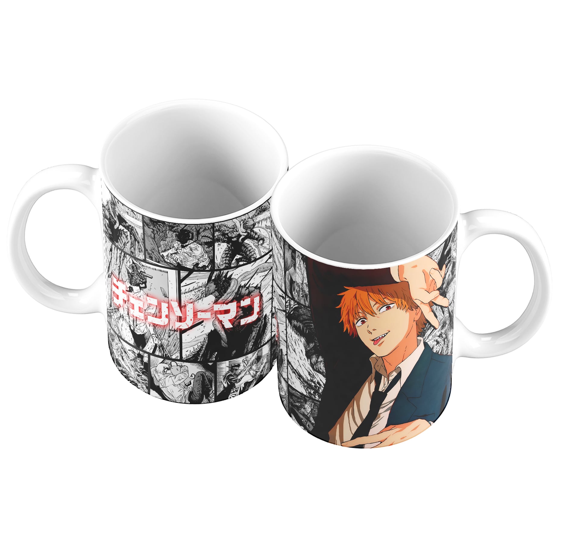 TAZA MUG 11OZ CERAMICA CHAINSAW MAN - 1