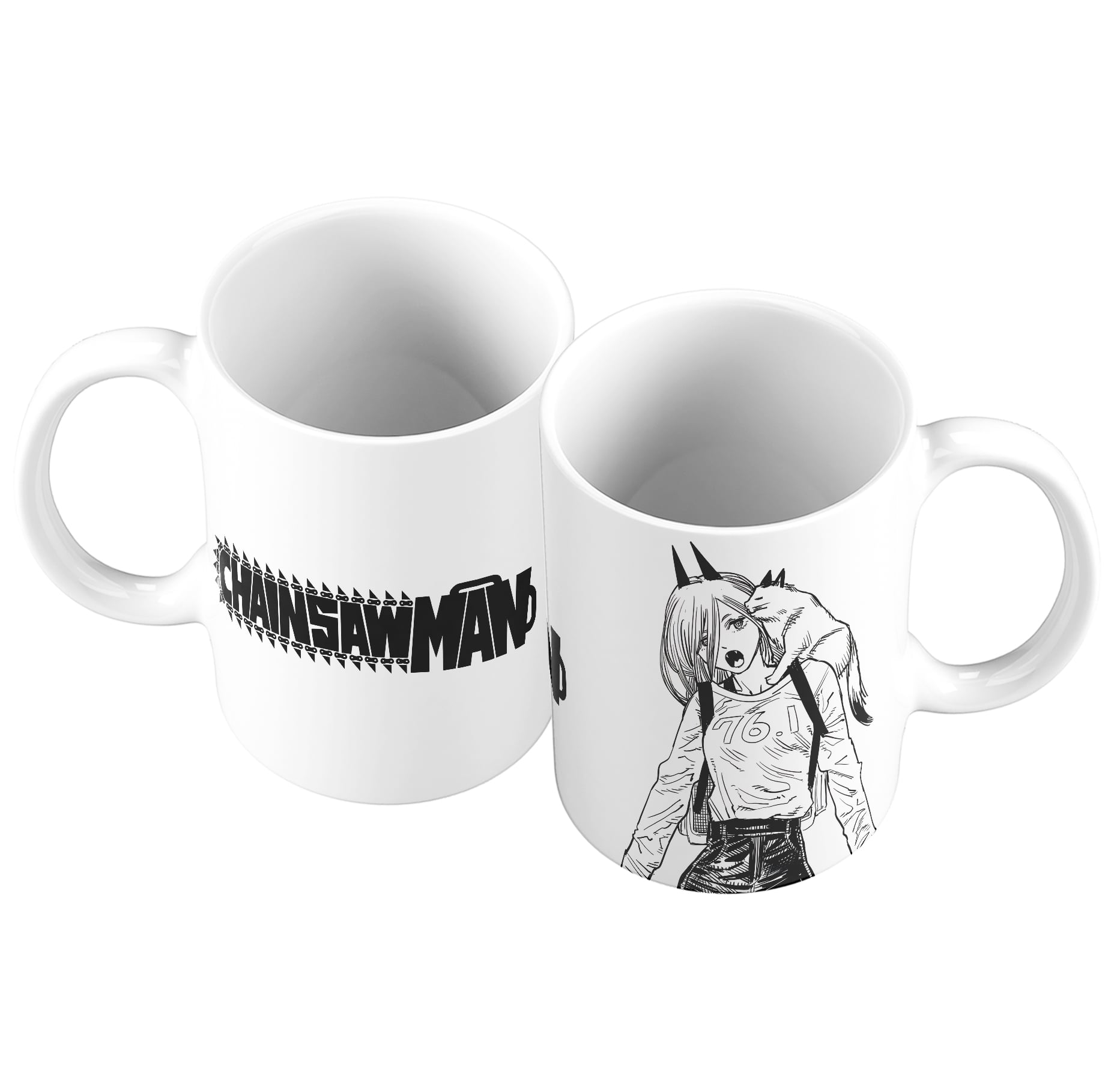 TAZA MUG 11OZ CERAMICA CHAINSAW MAN - 1