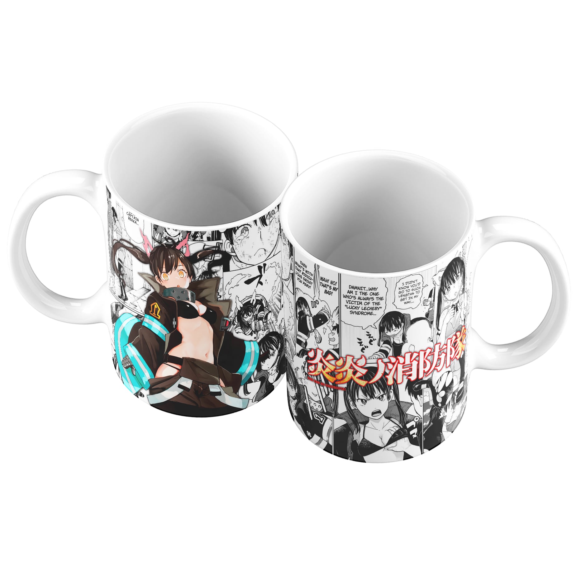TAZA MUG 11OZ CERAMICA FIRE FORCE - 1