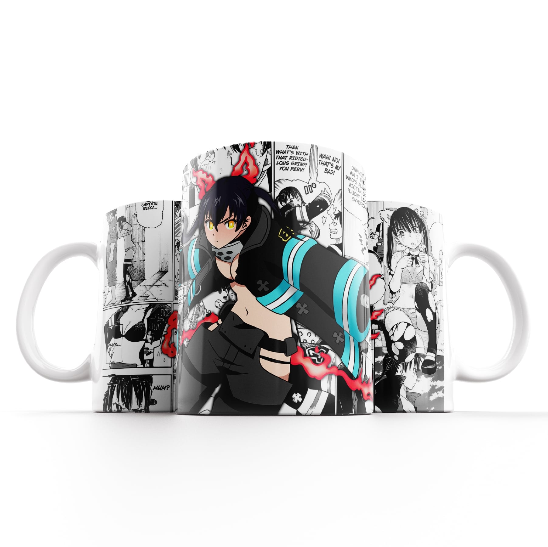 TAZA MUG 11OZ CERAMICA FIRE FORCE - 1