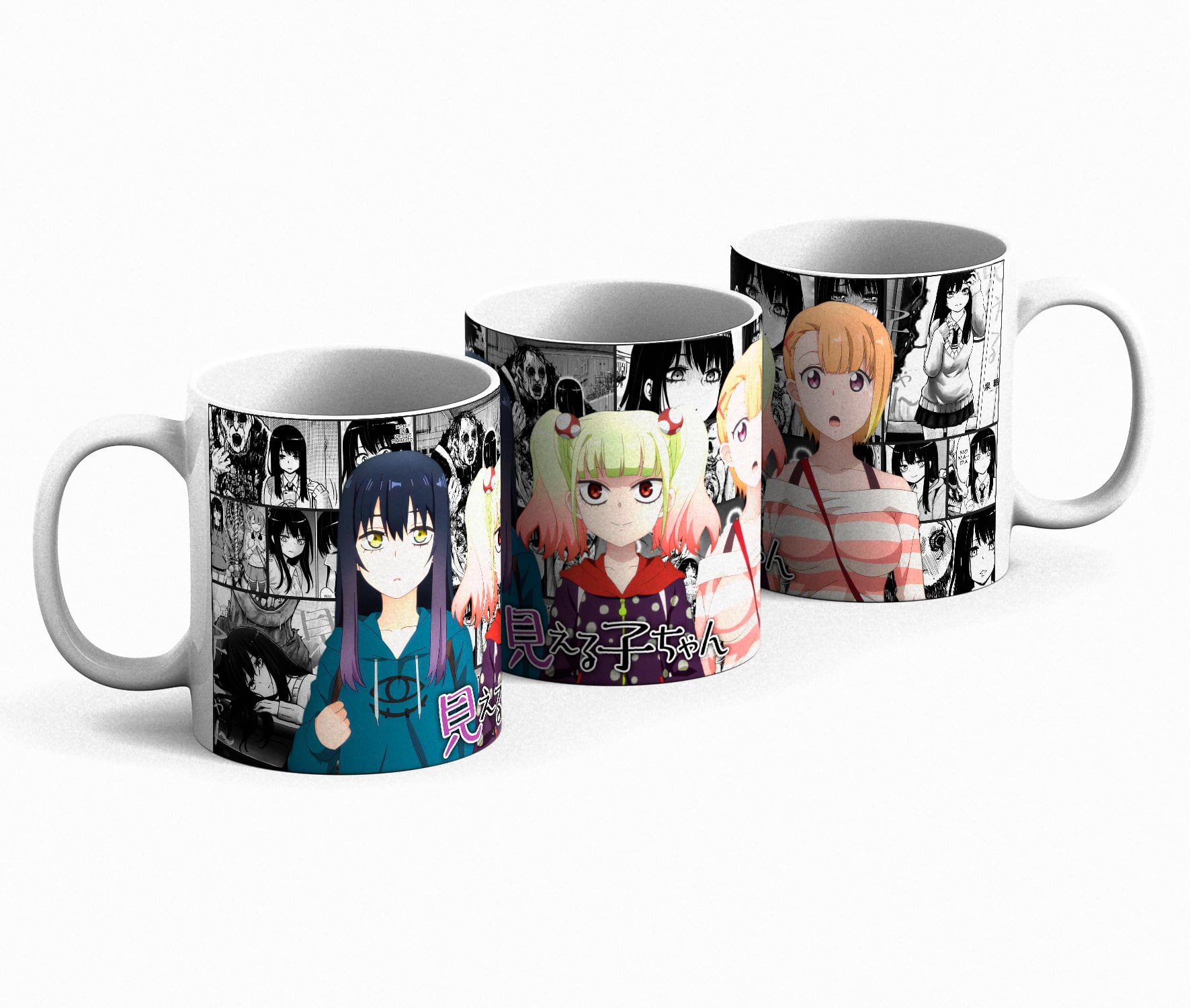 TAZA MUG 11OZ CERAMICA MIERUKO CHAN - 1