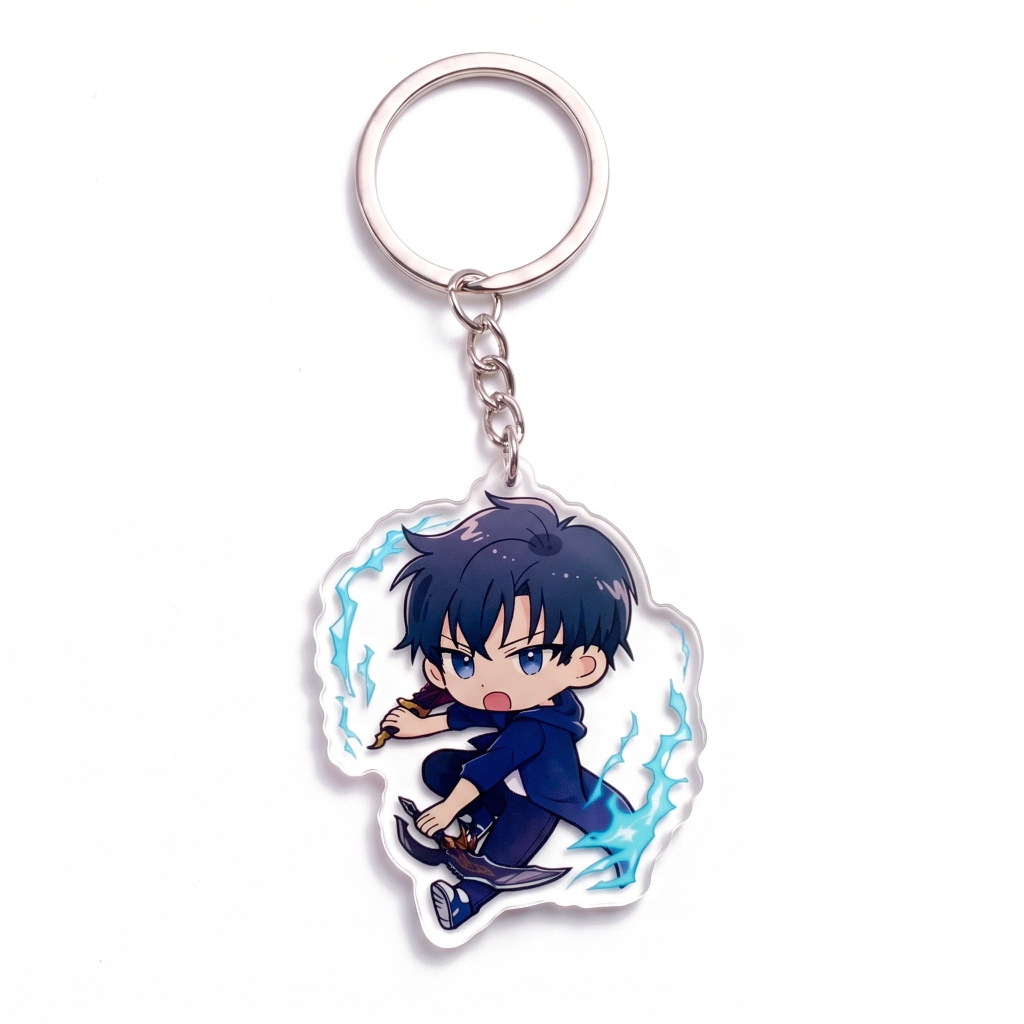 LLAVERO ACRILICO SOLO LEVELING SUNG JIN WOO KNIFES - 1