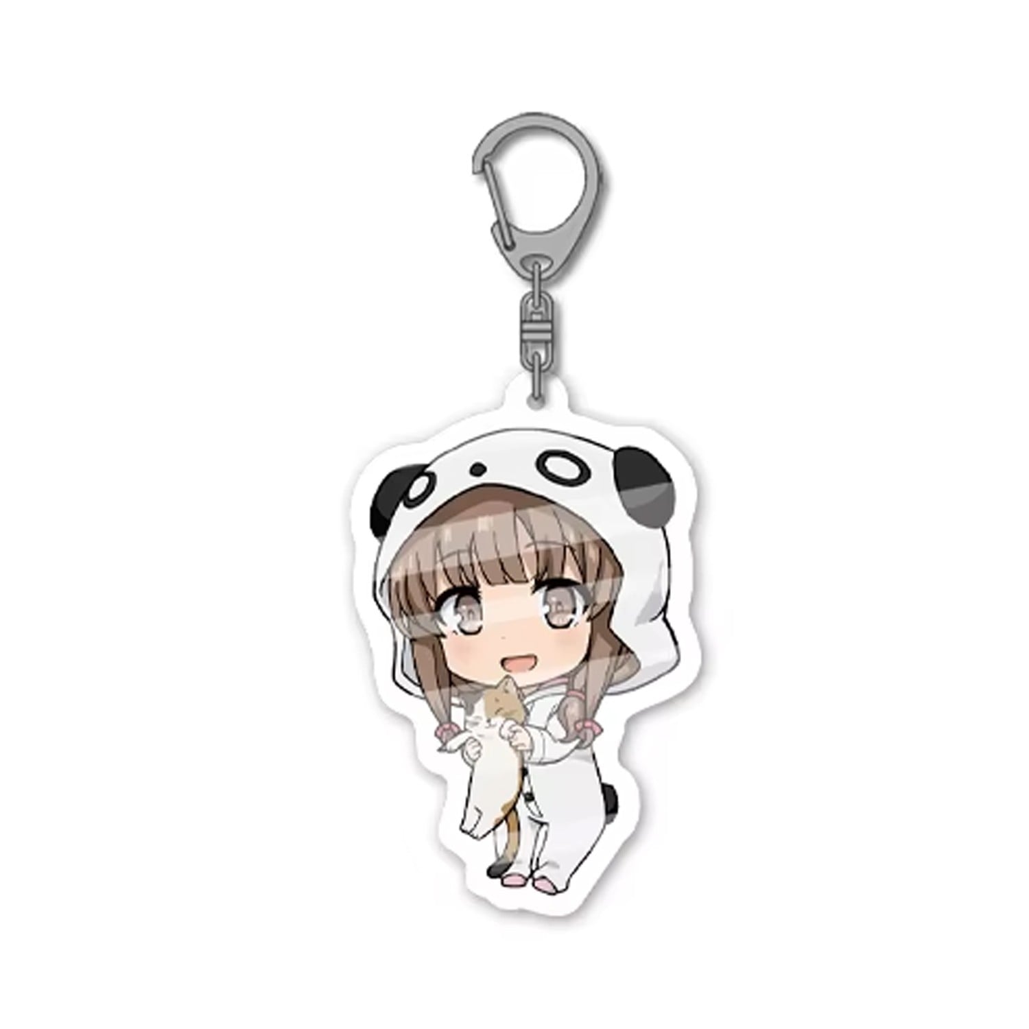 LLAVERO ACRILICO BUNNY GIRL SENPAI KAEDE PANDA - 1