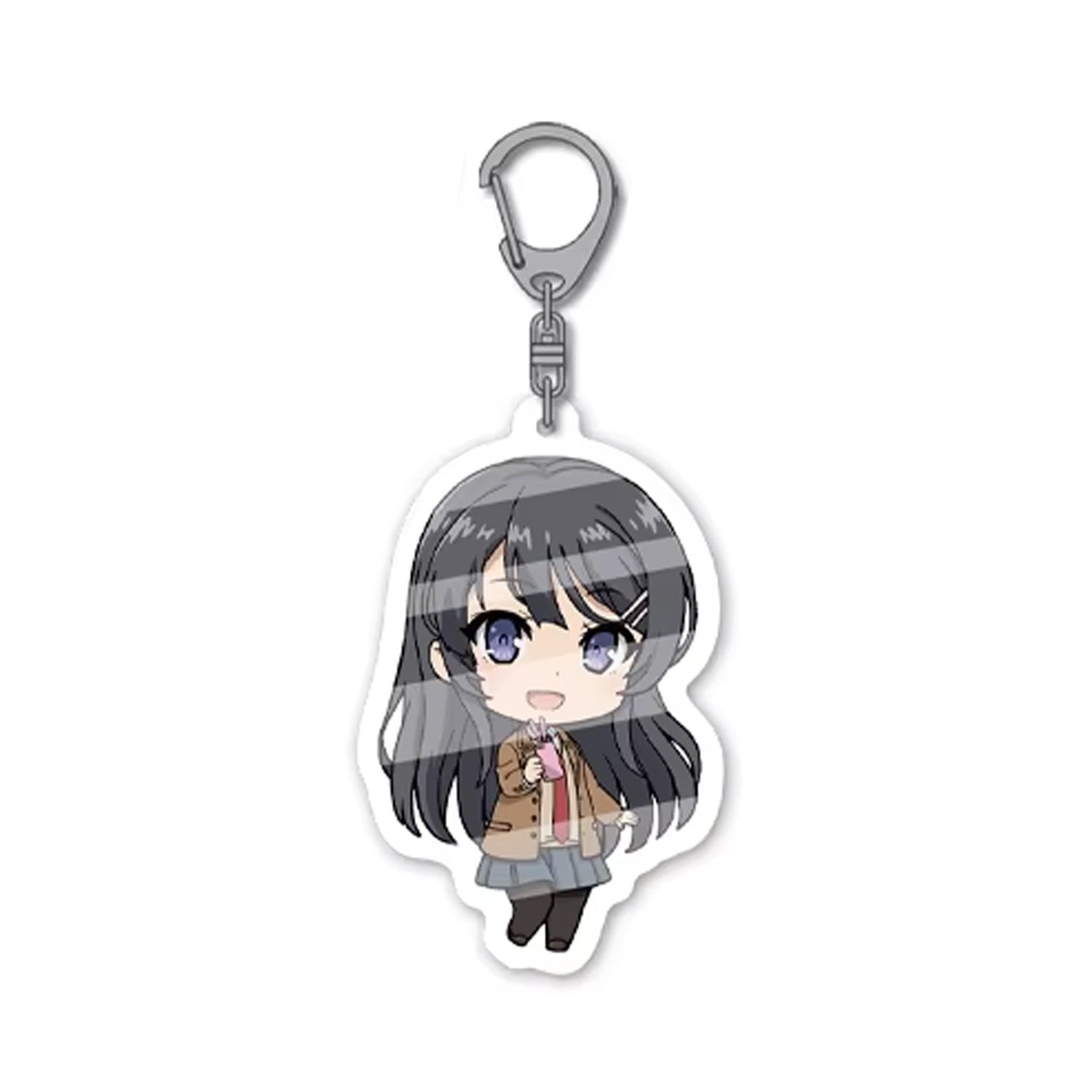 LLAVERO ACRILICO BUNNY GIRL SENPAI MAI ESCOLAR - 1