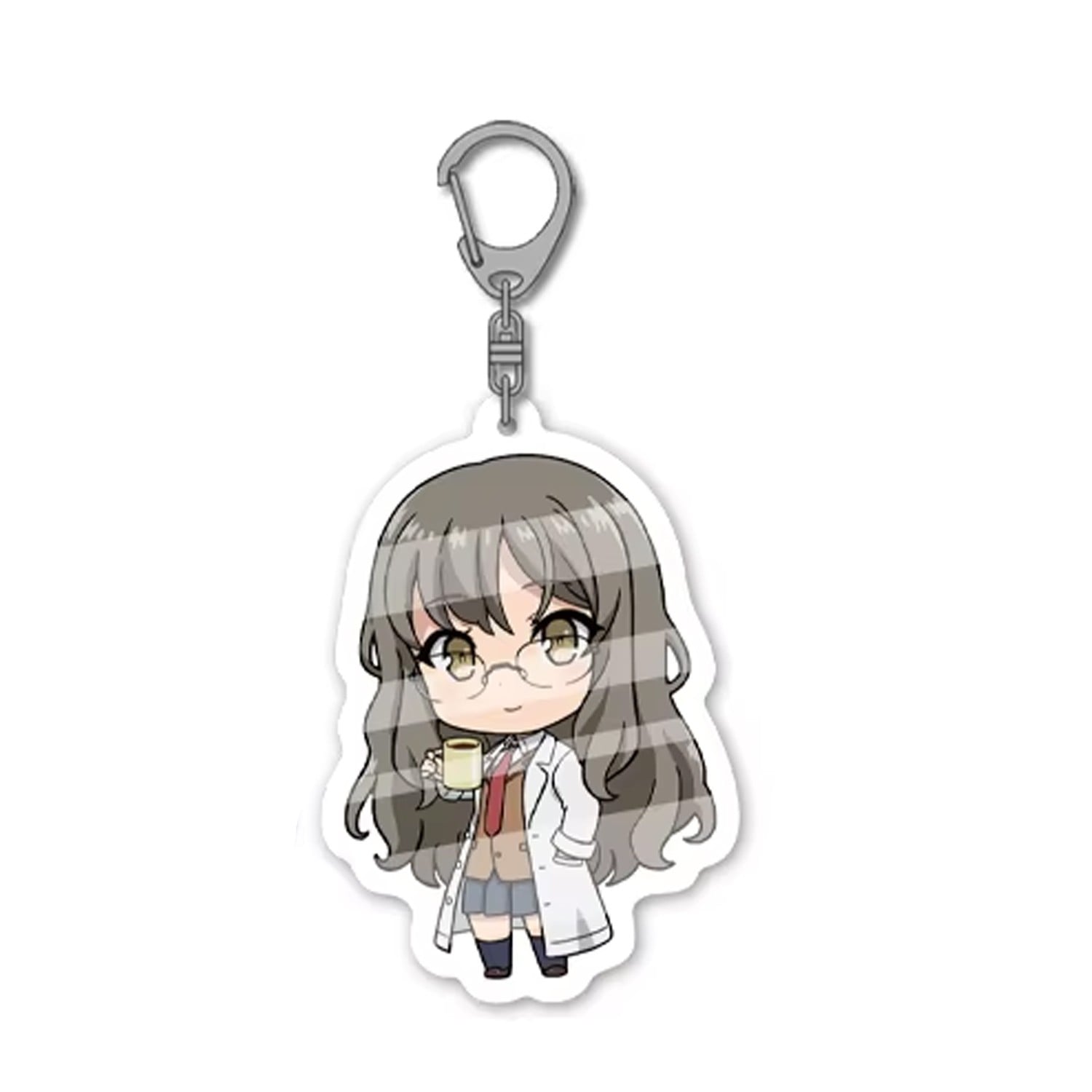 LLAVERO ACRILICO BUNNY GIRL SENPAI FUTABA - 1