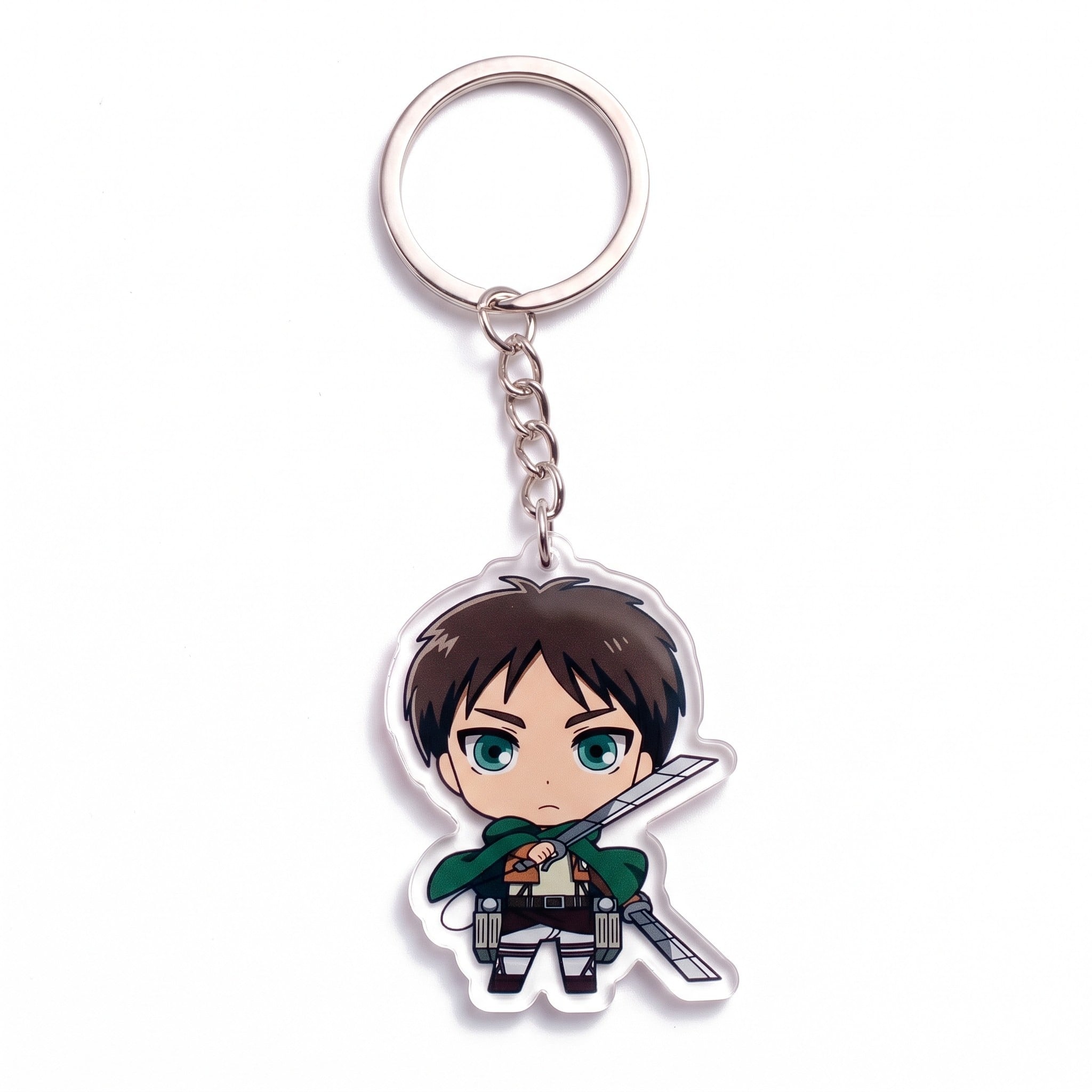 LLAVERO ACRILICO SHINGEKI NO KYOJIN EREN SWORDS - 1