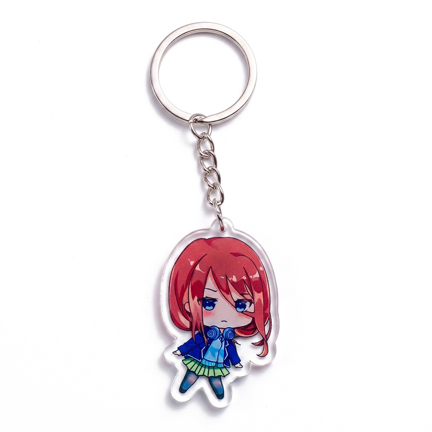 LLAVERO ACRILICO QUINTUPLETS MIKU NAKANO - 1