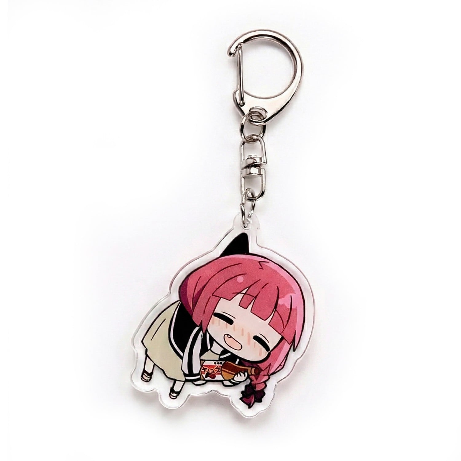 LLAVERO ACRILICO BOCCHI THE ROCK KIKURI HIROI BOTTLE - 1