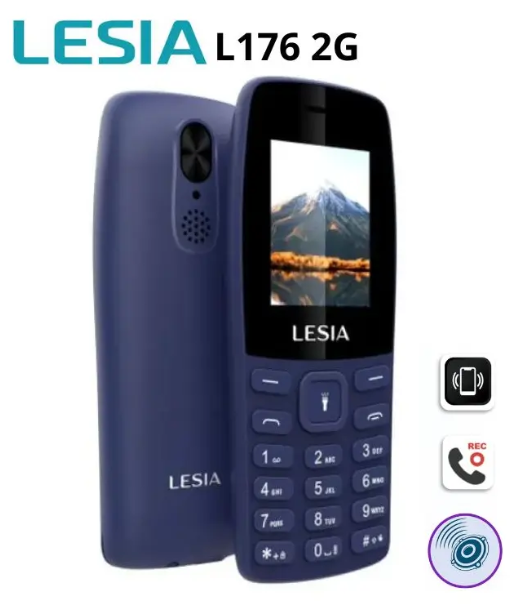 CELULAR BASICO LESIA 176 EQUIPO 2G - 1
