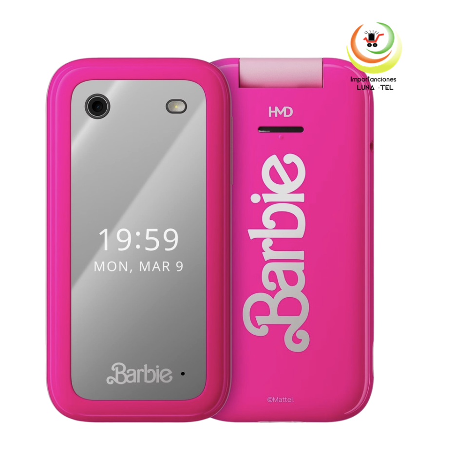 CELULAR BARBIE HMD COLOR ROSADO - 2