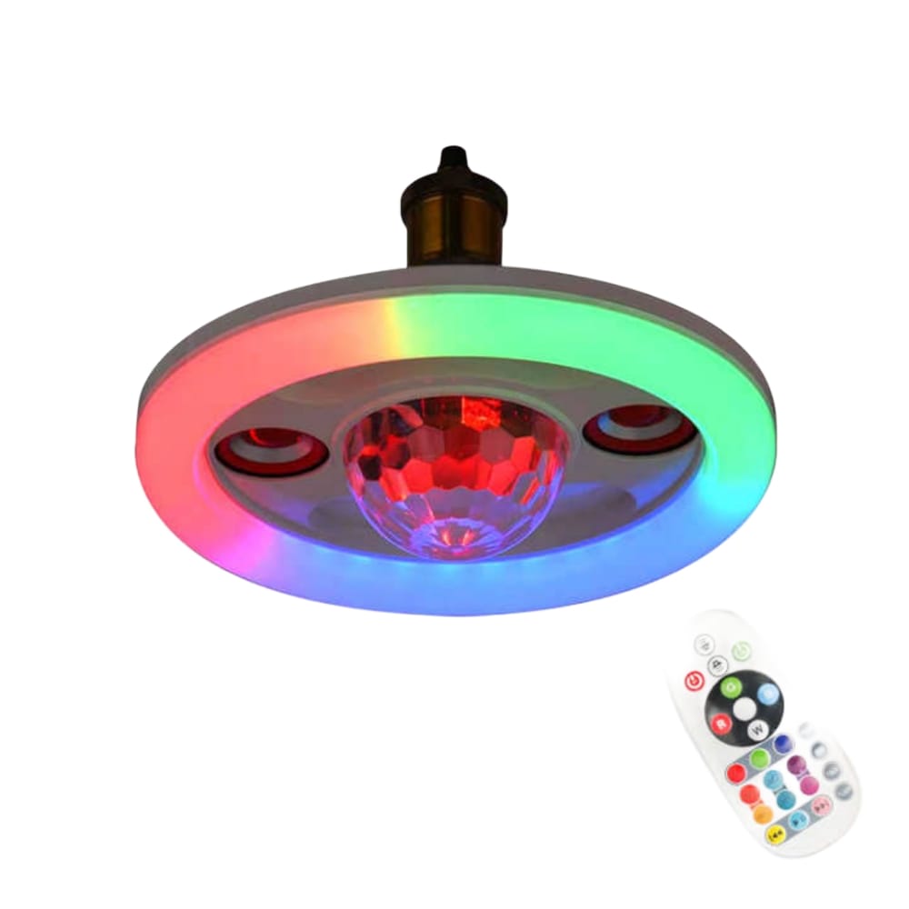 FOCO PARLANTE CON LUCES RGB DE 36W - 1