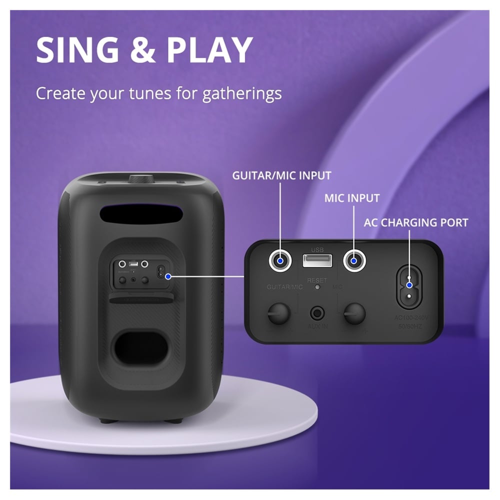 PARLANTE TRONSMART HALO 200 120W KARAOKE - 5