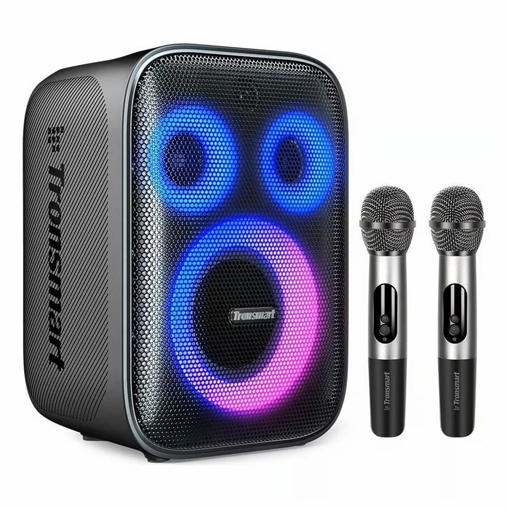 PARLANTE TRONSMART HALO 200 120W KARAOKE CON 2 MICRÓFONOS - 6