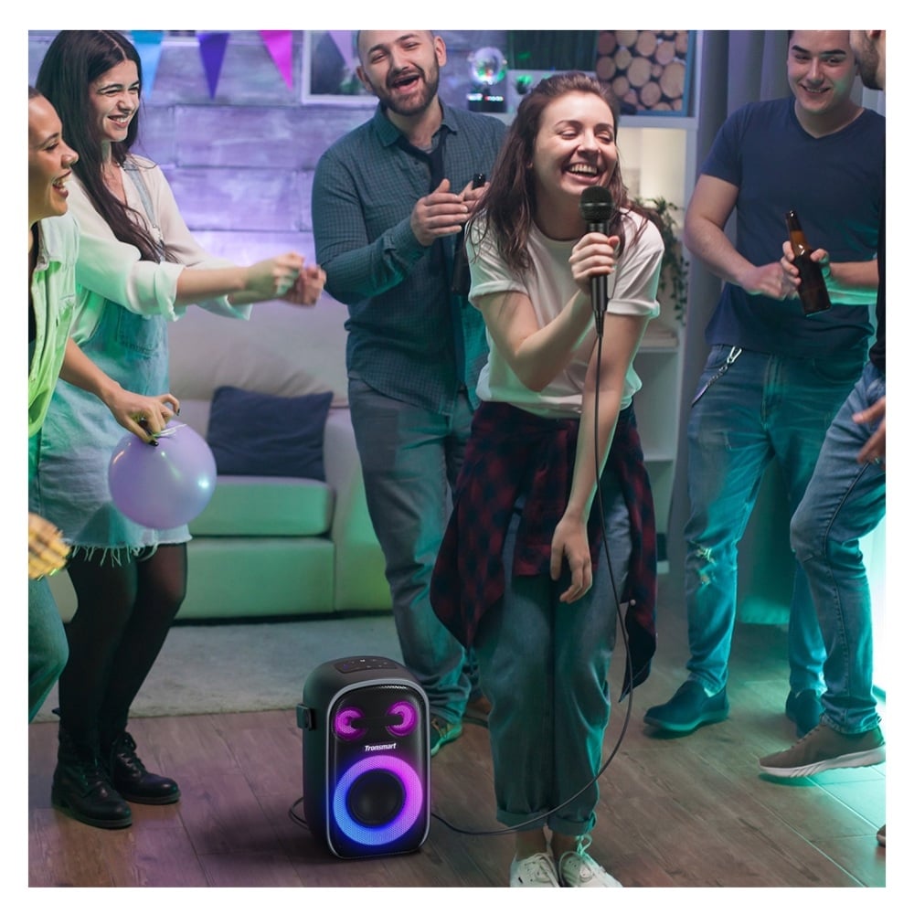 PARLANTE TRONSMART HALO 110 60W PORTABLE PARTY SPEAKER CON 1 MICRÓFONO - 2