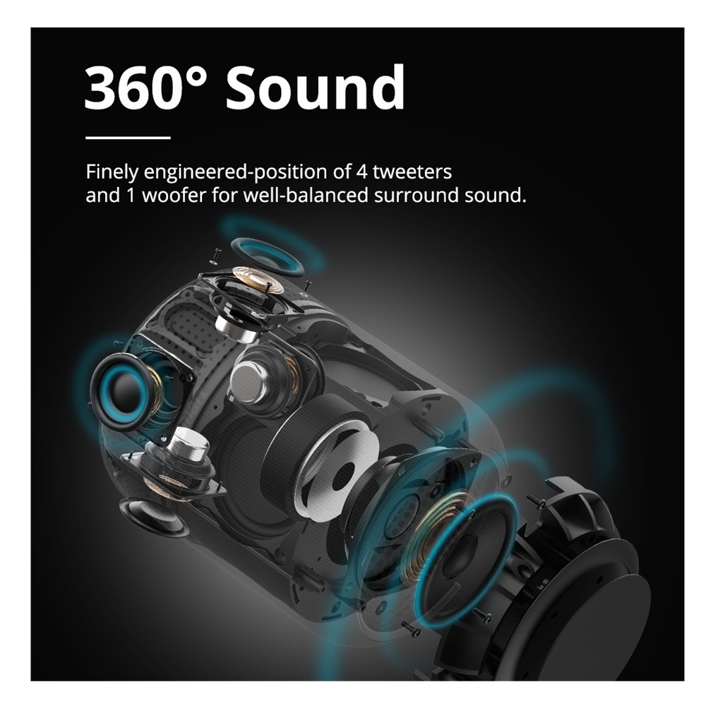 PARLANTE TRONSMART ELEMENT T6 MAX 60W BLUETOOTH SPEAKER - 6