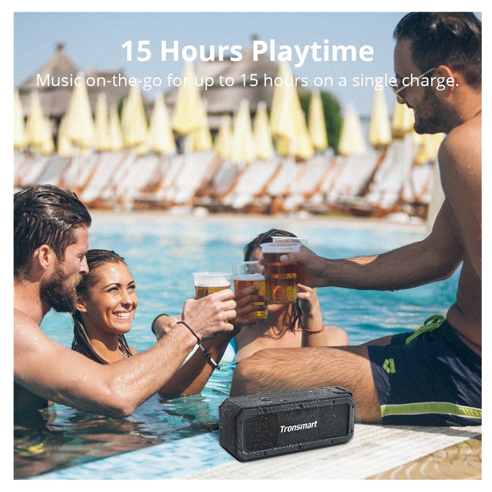 PARLANTE TRONSMART FORCE+ 40W BLUETOOTH SPEAKER - 4